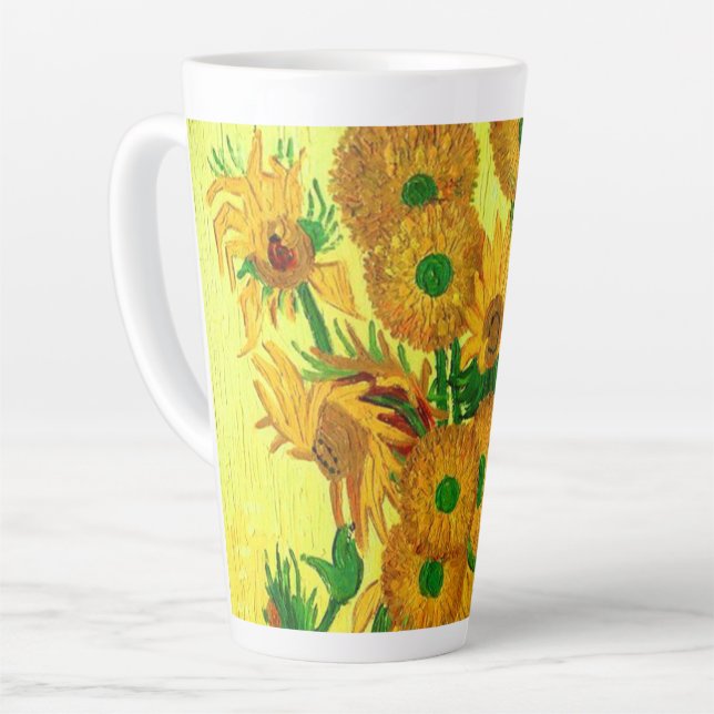 Van Gogh Sunflowers Milchtasse (Linke Ecke)