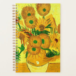 Van Gogh Sunflowers Planer