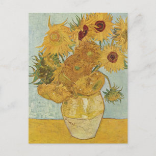 Van Gogh Sunflowers Postkarte