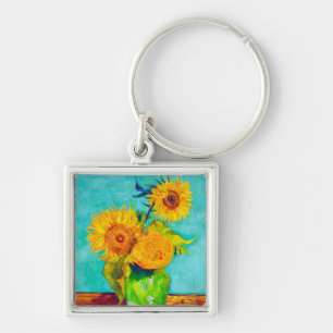 Van Gogh Sunflowers Schlüsselanhänger