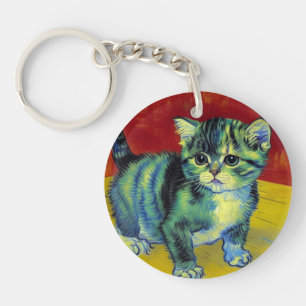 Van Gogh Tabby Cat