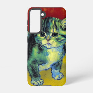 Van Gogh Tabby Cat Samsung Galaxy Hülle
