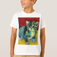 Van Gogh Tabby Cat