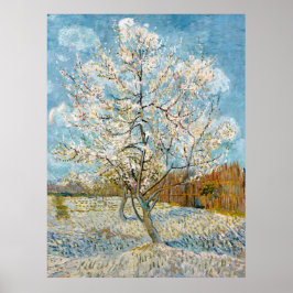 Van Gogh, The Pink Peach Tree, 1888 Poster