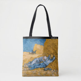 Van Gogh – The Siesta – Personalized  Tasche