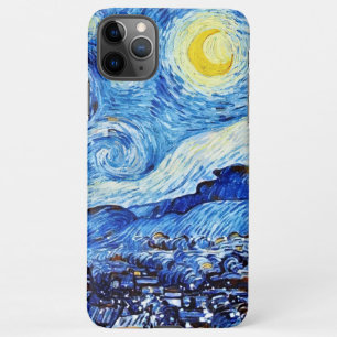 Van Gogh - The Starry Night - White Christmas iPho iPhone 11Pro Max Hülle