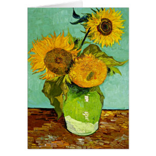 Van Gogh - Tournesols (trois), peinture Van Gogh