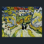 Van Gogh - Treppe bei Auvers, Poster<br><div class="desc">Vincent Van Gogh Gemälde,  Treppe bei Auvers.</div>