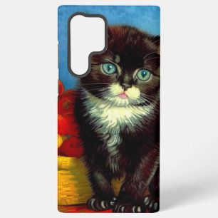 Van Gogh Tuxedo Cat Samsung Galaxy Hülle