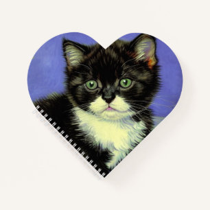 Van Gogh Tuxedo Kitten Notizbuch