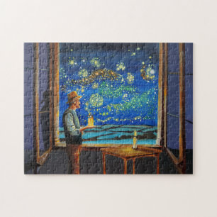 Van Gogh und die sternigen Nachtfechten