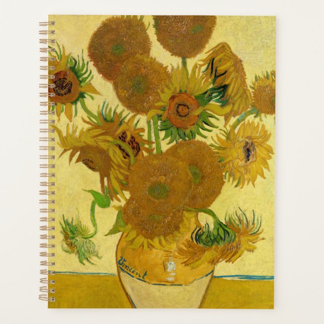 Van Gogh - Vase avec 15 tournesols (Devant)