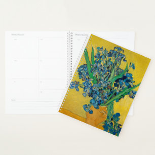 Van Gogh Vase mit Ire Classic Impressionismus Planer