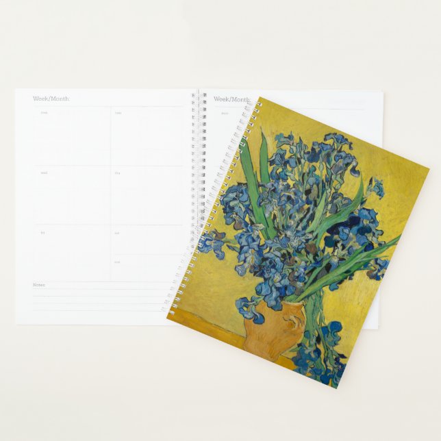 Van Gogh Vase mit Ire Classic Impressionismus Planer (Anzeige)