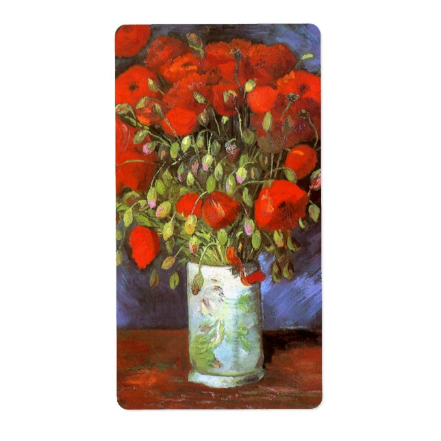 Van Gogh: Vase mit roten Pflücken (Vorne)