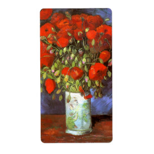 Van Gogh: Vase mit roten Poppies