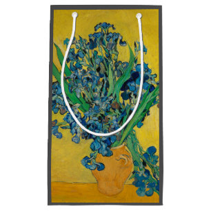 Van Gogh Vase mit Schwertlilien Klassischer Impres Kleine Geschenktüte