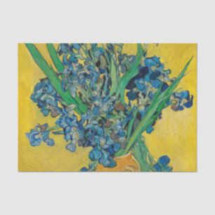 Van Gogh Vase mit Schwertlilien Klassischer Impres Seidenpapier