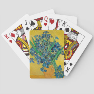 Van Gogh Vase mit Schwertlilien Klassischer Impres Spielkarten