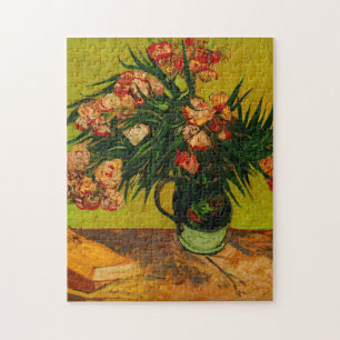 Van Gogh Vasen Mit Oleander Und Büchern Florale Ku