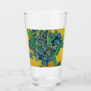 Van Gogh Vasen mit Schwertlilien Klassischer Impre Glas
