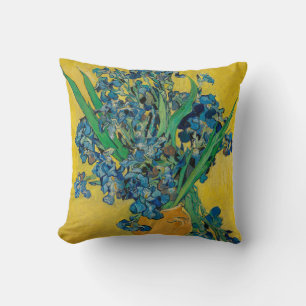 Van Gogh Vasen mit Schwertlilien Klassischer Impre Kissen