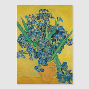 Van Gogh Vasen mit Schwertlilien Klassischer Impre Magnetkarte