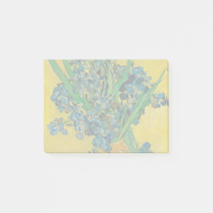 Van Gogh Vasen mit Schwertlilien Klassischer Impre Post-it Klebezettel