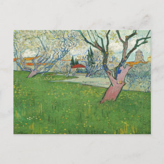 Van Gogh View of Arles, Trees in Blossom (F515) Postkarte