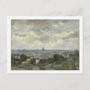 Van Gogh View of Paris Post Card Postkarte