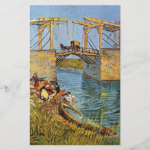 Van Gogh Vincent - die Langlois Brücke Briefpapier