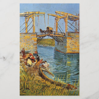 Van Gogh Vincent - die Langlois Brücke Briefpapier