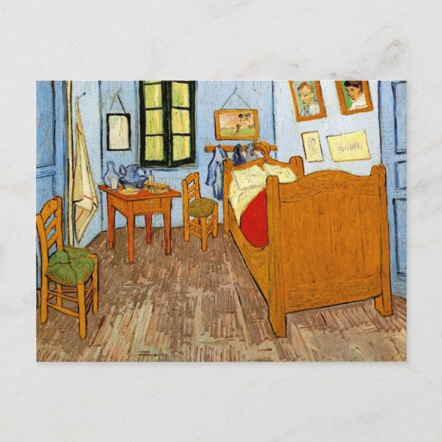 Van Gogh - Vincent's Bedroom Postkarte (Vorderseite)