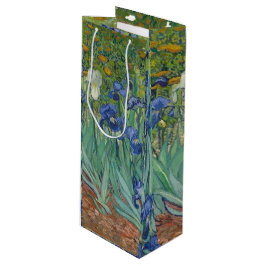 Van Gogh Vintag Irises     Geschenktüte Für Weinflaschen