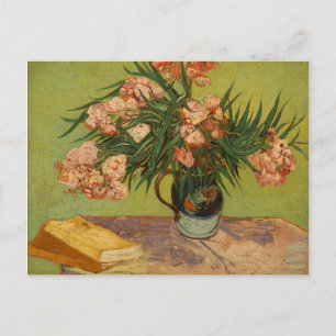 Van Gogh Vintag Stillleben mit Oleander Postkarte