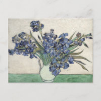 Van Gogh Vintag Vase mit Iren