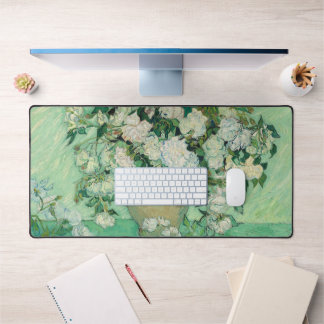 Van Gogh Vintage White Roses Grand Ordinateur