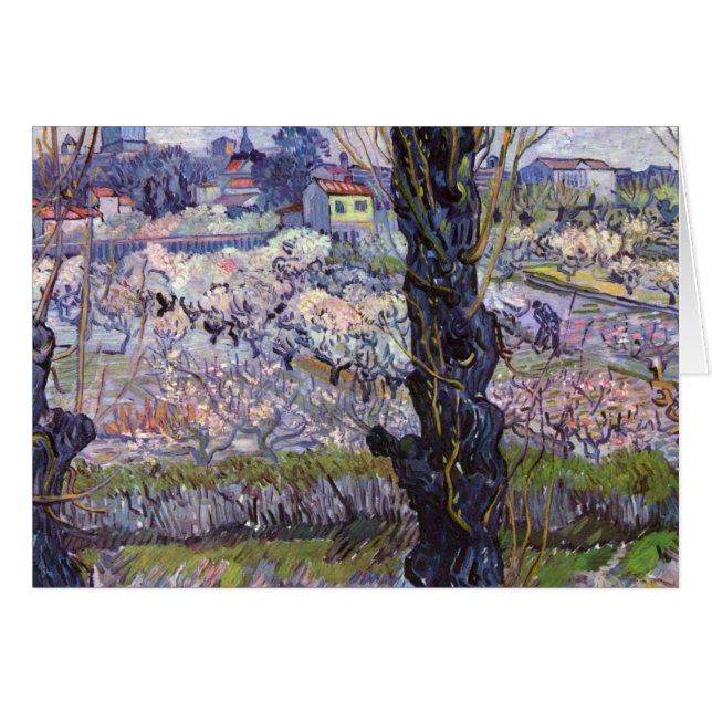 Van Gogh Vue Arles Jardin Fleuri (Devant horizontal)