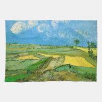 Van-Gogh-Weizenfelder bei Auvers unter Clouded Sky