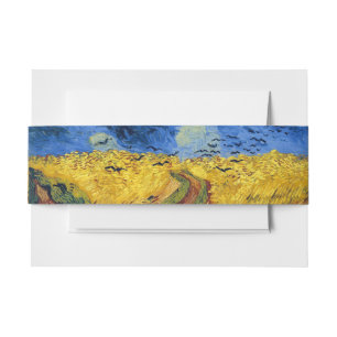 Van Gogh Weizenfelder impressionistische Malerei Einladungsbanderole