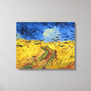 Van Gogh Weizenfelder impressionistische Malerei Leinwanddruck