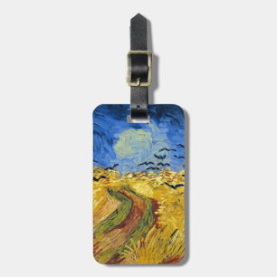 Van Gogh Wheat Fields impressionistisches Gemälde Gepäckanhänger