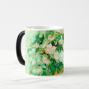 Van Gogh White Roses Verwandlungstasse