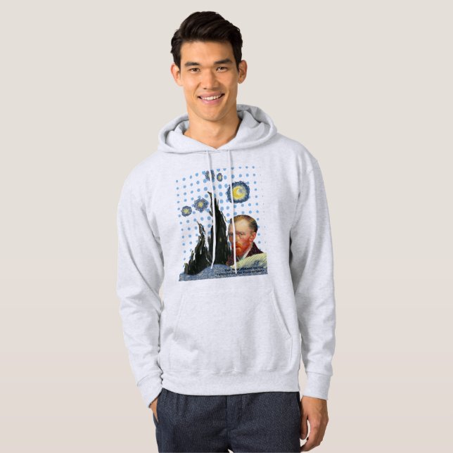  Van Gogh with every star I see, I remember that  Hoodie (Vorne ganz)
