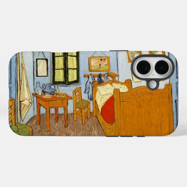Van Gogh-Zimmer iPhone 16 Plus Hülle (Rückseite (Horizontal))