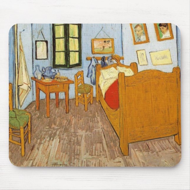 Van Gogh-Zimmer Mousepad (Vorne)