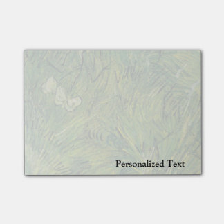 Van Gogh | zwei weiße Schmetterlinge Post-it Klebezettel