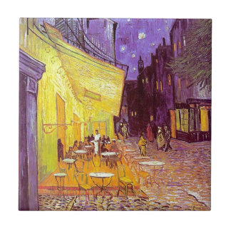 Van- Goghcafé-Impressionist-Malerei Fliese
