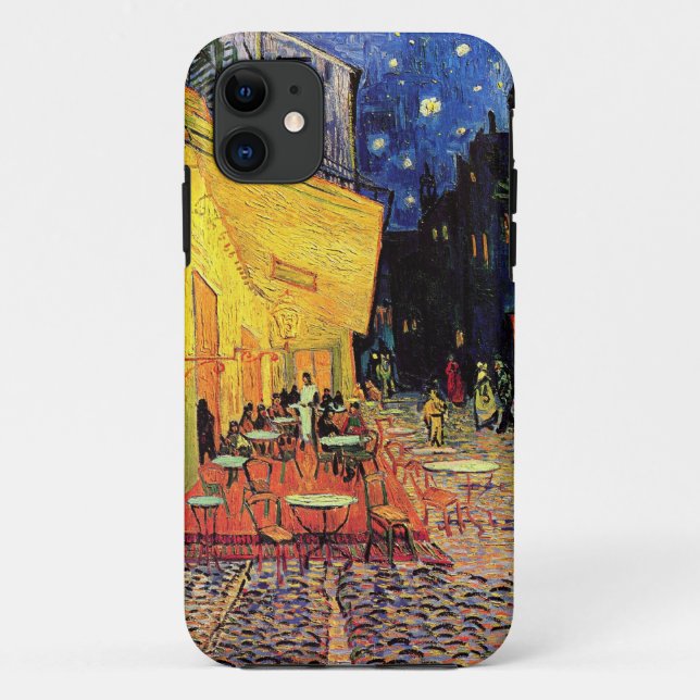 Van- Goghcafé-Terrasse nachts Case-Mate iPhone Hülle (Rückseite)