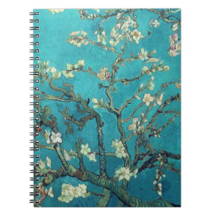 Van- Goghmandel-Blüten-Notizbuch Notizblock